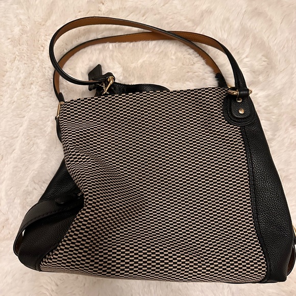 Coach Jacquard Legacy Edie 31 Shoulder Bag - Picture 4 of 9
